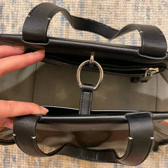 Proenza Schouler Green and Black PVC Tote - Picture 4 of 11